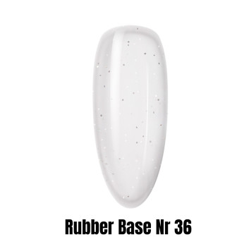 Rubber Base baza kauczukowa półtransparentna 1kg nr 36