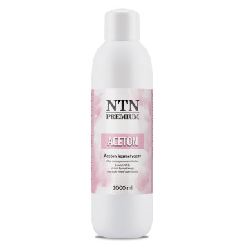 Aceton kosmetyczny NTN Premium płyn do usuwania lakieru hybrydowego 1000 ml