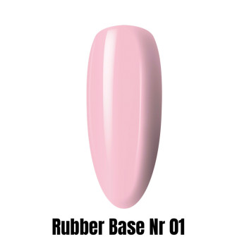 Rubber Base baza kauczukowa cover 1kg HEMA/Di-HEMA Free nr 01