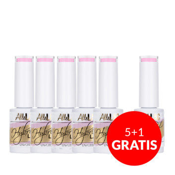 5+1gratis Lakier hybrydowy AlleLac Ice Candy Collection 5g Nr 15