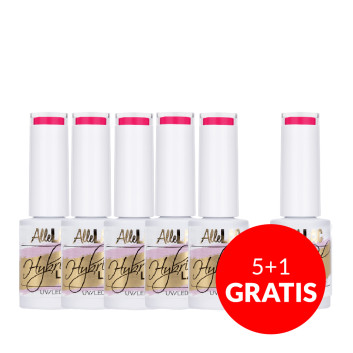 5+1gratis Lakier hybrydowy AlleLac Bossy Girl Collection 5g Nr 84