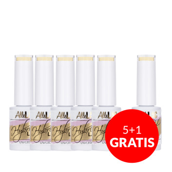 5+1gratis Lakier hybrydowy AlleLac Masquerade Collection 5g Nr 91