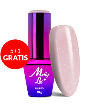 5+1gratis Lakier hybrydowy MollyLac Madame French Couture! 10g Nr 426