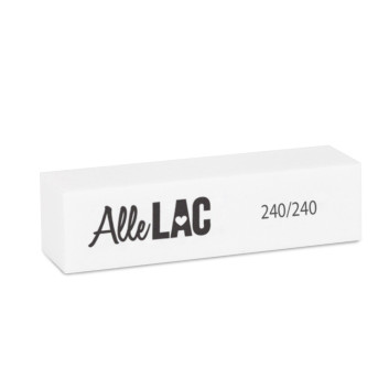 Bloczek blok polerski AlleLac 240/240 Standard biały 1 szt