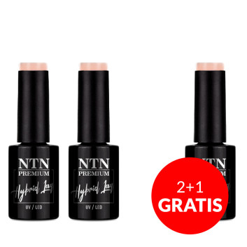 2+1gratis Lakier hybrydowy NTN Premium Topless Collection 5G NR 16