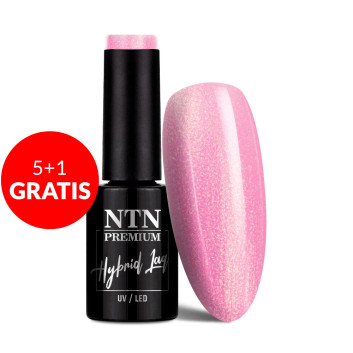 5+1gratis Lakier hybrydowy NTN Premium Birthday Party Collection 5G NR 51