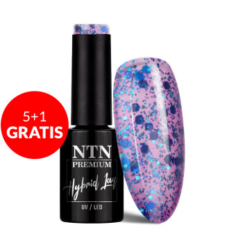 5+1gratis Lakier hybrydowy Ntn Premium Multicolor Collection 5g Nr 86