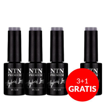 3+1gratis Lakier hybrydowy NTN Premium After Midnight Collection 5g Nr 65