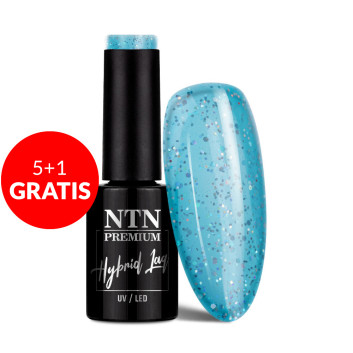 5+1gratis Lakier hybrydowy Ntn Premium Drama Queen 5g Nr 216