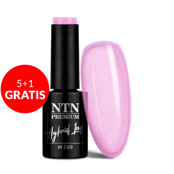 5+1gratis Lakier hybrydowy Ntn Premium Viral colors 5g Nr 289