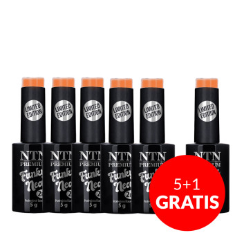 5+1gratis Funky Neon Base 2w1 NTN Premium Nr 7 baza średnio elastyczna 5g