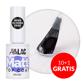 10+1gratis Top Matt no wipe AlleLac HEMA/Di-HEMA Free 5g