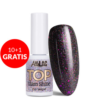 10+1gratis Top Glam Shine no wipe AlleLac Diva 7g