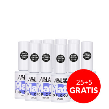 25+5gratis Top Matt no wipe AlleLac HEMA/Di-HEMA Free 5g