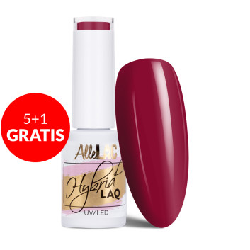 5+1gratis Lakier hybrydowy AlleLac It Girl! 5g Nr 166