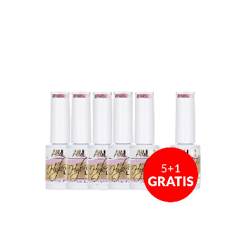 5+1gratis Lakier hybrydowy AlleLac It Girl! 5g Nr 162