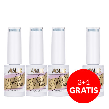 3+1gratis Lakier hybrydowy AlleLac Fizzy Cocktails Collection 5g Nr 103