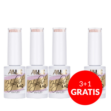 3+1gratis Lakier hybrydowy AlleLac Fizzy Cocktails Collection 5g Nr 105