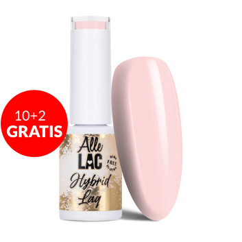 10+2gratis Lakier hybrydowy AlleLac Creamy French Hema/di-Hema free 5g Nr 189