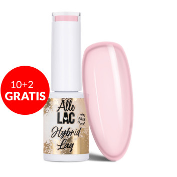 10+2gratis Lakier hybrydowy AlleLac Creamy French Hema/di-Hema free 5g Nr 190