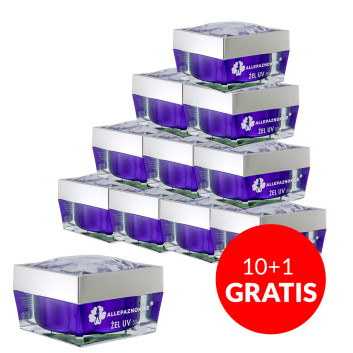 10+1gratis Żel budujący Jelly Manifest White 30ml