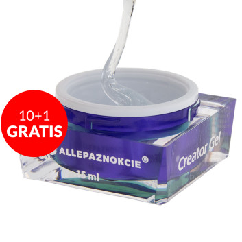 10+1gratis Żel budujący Creator Gel 15ml