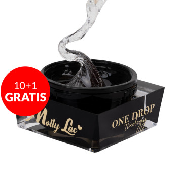 10+1gratis Żel budujący z tiksotropią MollyLac One Drop Tixology Ice Glass 50g