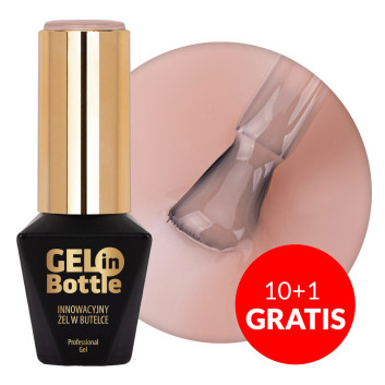 10+1gratis Żel do paznokci w butelce z pędzelkiem wielofunkcyjny Gel in Bottle Molly Nails Jasmine 10g