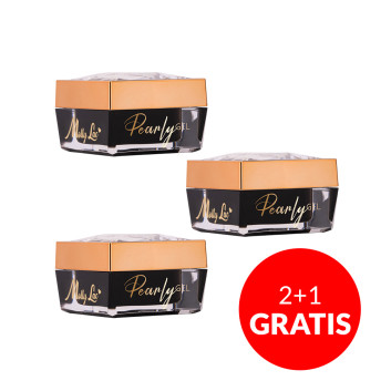 2+1gratis Żel do paznokci budujący MollyLac Pearly Gel Kiss 5g