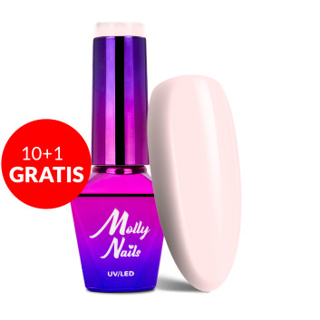 10+1gratis Lakier hybrydowy Molly Nails Madame French Elle 8g Nr 422