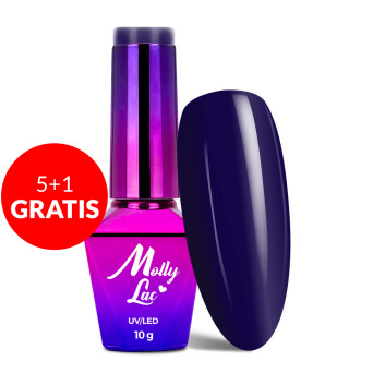 5+1gratis Lakier hybrydowy MollyLac Inspired By You Romantic 10g Nr 56