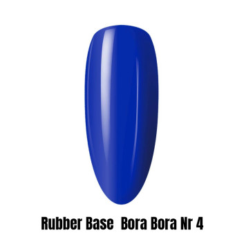 Rubber Base baza kauczukowa neonowa Bora Bora 1kg Nr 4