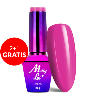 2+1gratis Lakier hybrydowy MollyLac I Am MollyLac 10g Nr 00