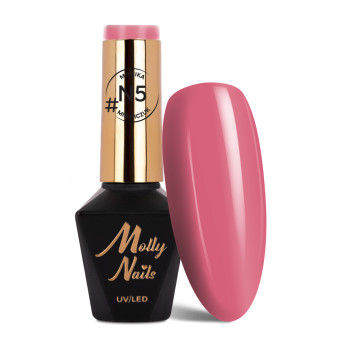 Lakier hybrydowy Molly Nails Natural by Monika Mielniczuk HEMA/Di-HEMA free 8g Nr N5