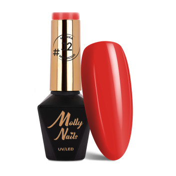 Lakier hybrydowy Molly Nails Juicy by Monika Mielniczuk HEMA/Di-HEMA free 8g Nr J2