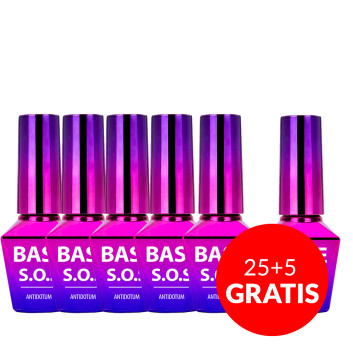 25+5gratis Baza kauczukowa S.O.S. rubber base MollyLac 10g