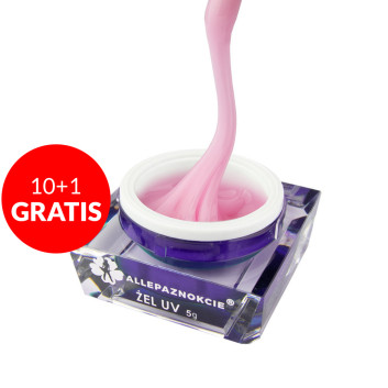 10+1gratis Żel do paznokci Perfect French Allepaznokcie Elegant Pink 5g