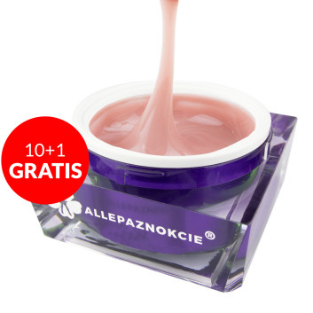 10+1gratis Żel budujący Jelly Allepaznokcie Bisque 50g