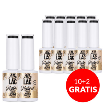 10+2gratis Lakier hybrydowy AlleLac Paris Collection HEMA/Di-HEMA Free 5g Nr 7