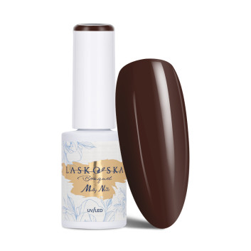 Lakier hybrydowy Molly Nails @Bouquet by Laskovska Brown Pampas HEMA/Di-HEMA Free 7g