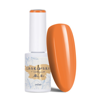 Lakier hybrydowy Molly Nails @Bouquet by Laskovska Cosmos Apricotta HEMA/Di-HEMA Free 7g