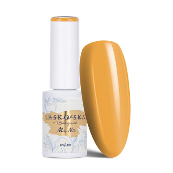 Lakier hybrydowy Molly Nails @Bouquet by Laskovska Marigold HEMA/Di-HEMA Free 7g