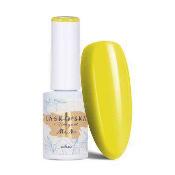 Lakier hybrydowy Molly Nails @Bouquet by Laskovska Queen Lime HEMA/Di-HEMA Free 7g