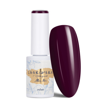 Lakier hybrydowy Molly Nails @Bouquet by Laskovska Purple Joy HEMA/Di-HEMA Free 7g