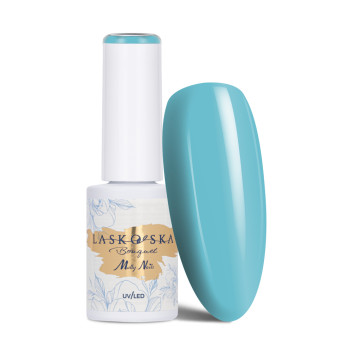 Lakier hybrydowy Molly Nails @Bouquet by Laskovska Lilium Blue HEMA/Di-HEMA Free 7g