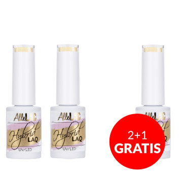 2+1gratis Lakier hybrydowy AlleLac Masquerade Collection 5g Nr 91