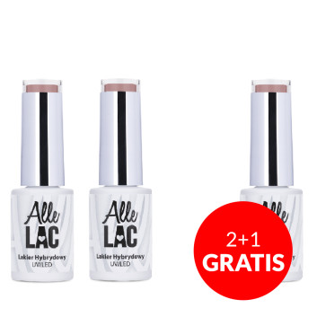 2+1gratis Lakier hybrydowy AlleLac Marocco Collection 5g Nr 61