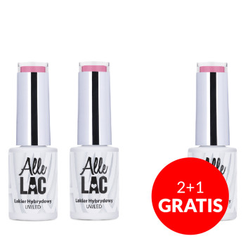 2+1gratis Lakier hybrydowy AlleLac It Girl! 5g Nr 161