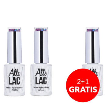 2+1gratis Lakier hybrydowy AlleLac Sheila Collection 5g Nr 43