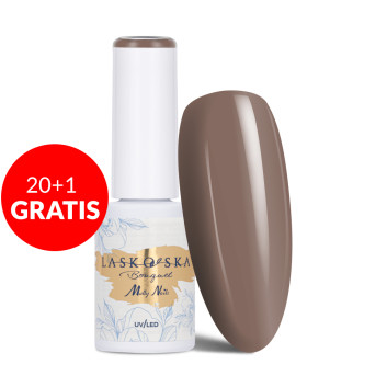 20+1gratis Lakier hybrydowy Molly Nails @Bouquet by Laskovska Cedar Rose HEMA/Di-HEMA Free 7g